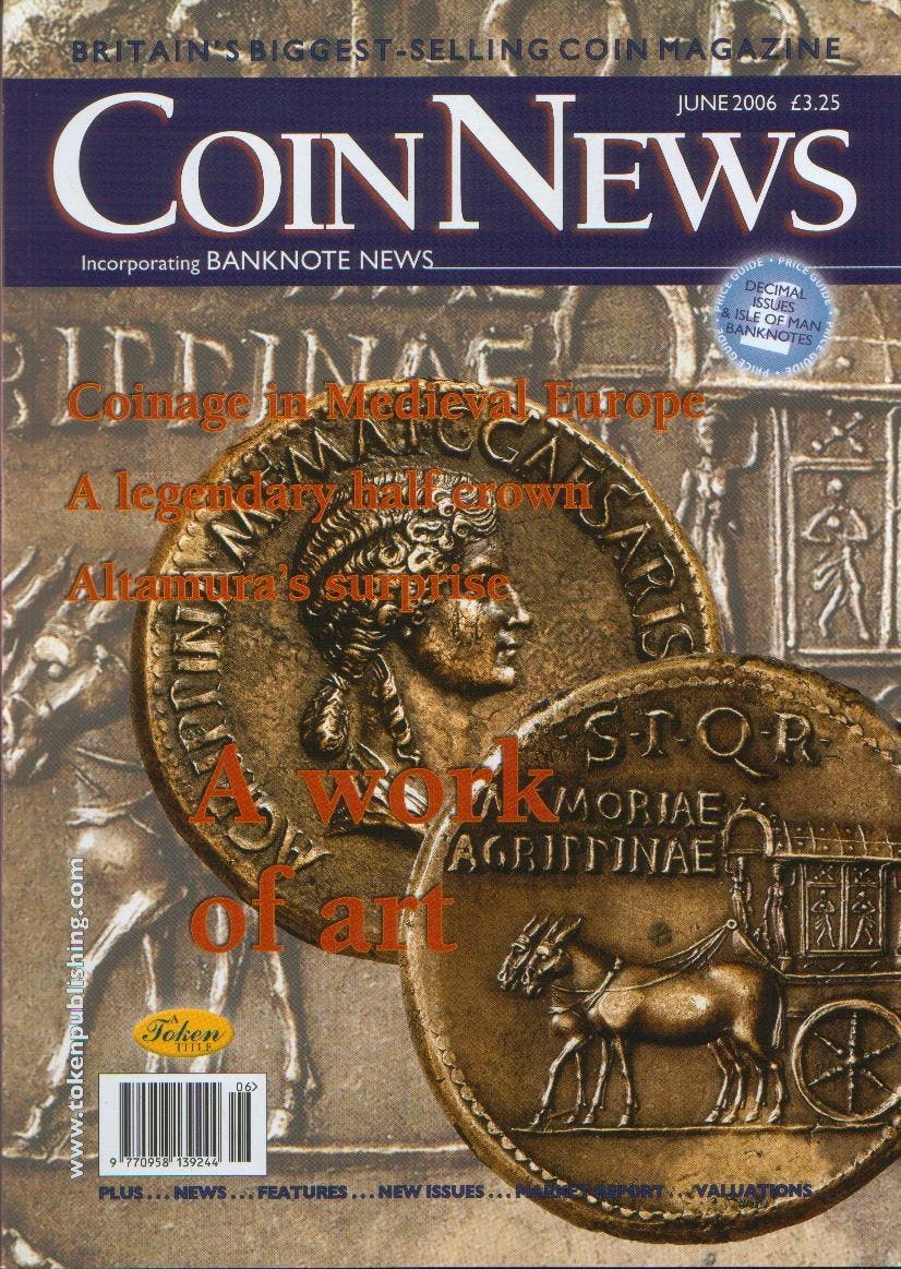 Front cover of 'A fair to remember', Coin News June 2006, Volume 43, Number 6 by Token Publishing