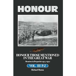 Honour Those Mentioned in the Great War  Volume III in the Token Publishing Shop